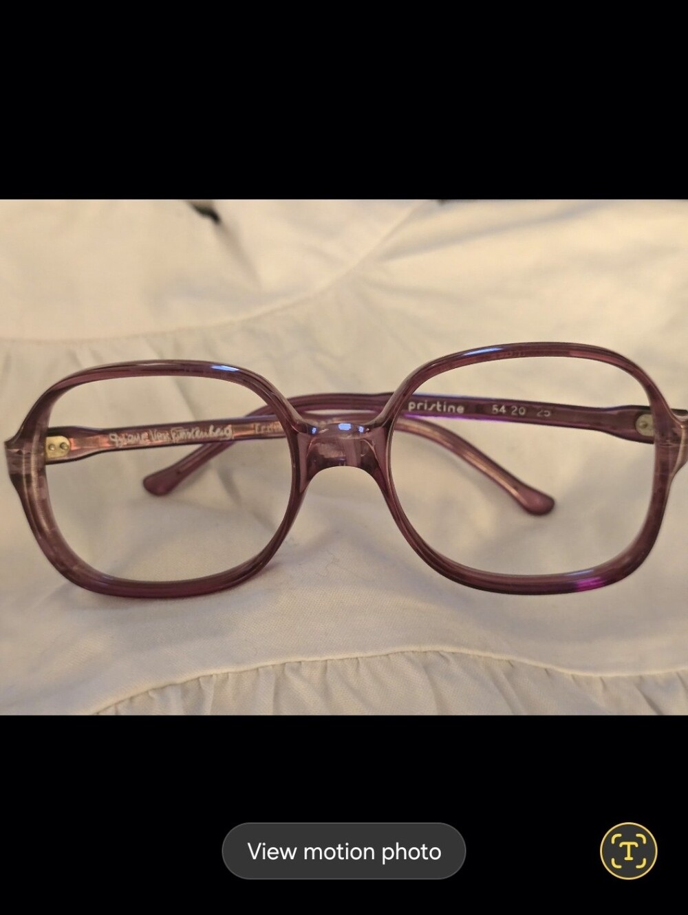 Vintage 70s 80s DVF Gradient Brown Glasses eyeglasses frames - Picture 16 of 16